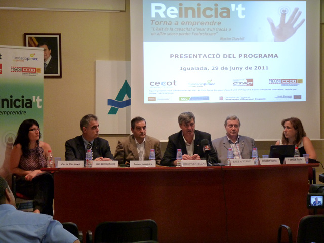 Programa Reinicia’t. Torna a emprendre.