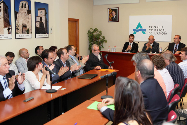 Xavier Boquete, nou president del Consell Comarcal de l’Anoia