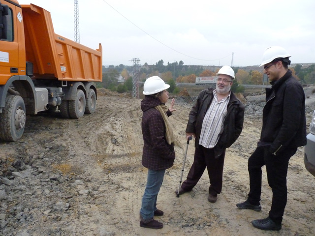 El president del Consell Comarcal de l’Anoia, Xavier Boquete, va visitar el passat dijous l’estat de les obres del Campus Motor de l’Anoia
