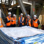 Alcaldes de la comarca, membres del Consell Comarcal de l’Anoia i de l’Agència Catalana de Residus, van visitar el dipòsit controlat de Castellolí