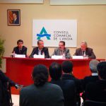 Els vicepresidents de la Diputació Ferran Civil i Josep Llobet visiten el Consell Comarcal de l’Anoia