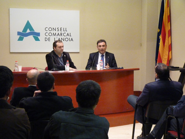 El director general de Telecomunicacions i Societat de la Informació es reuneix amb els alcaldes de la comarca per tractar del desplegament de les xarxes de nova generació