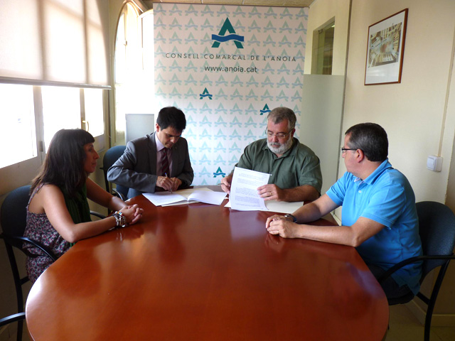 El Consell Comarcal i l’Ajuntament d’Igualada uneixen esforços per fomentar el turisme a la comarca