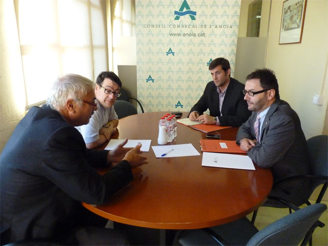 El director general de Joventut es reuneix amb els representants del Consell Comarcal de l’Anoia