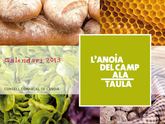 El Consell Comarcal promociona els productes de la comarca amb l'edició d'un calendari