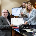 El Consell Comarcal de l’Anoia rep el Premi Compromís Democràtic de la Generalitat