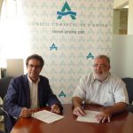 El Consell Comarcal i l’Ajuntament de Vilanova signen conveni per a la dinamització del Centre d’Innovació Anoia
