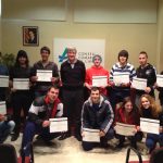 Els alumnes participants a la primera edició del programa ‘Joves per l’Ocupació’ reben els certificats