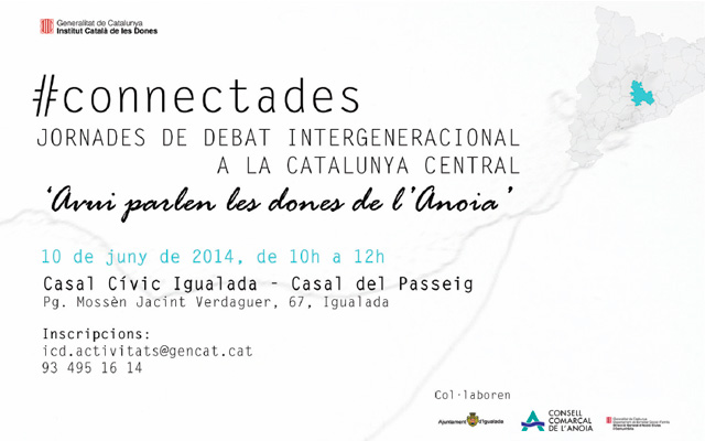 Jornada de Debat Intergeneracional de Dones a la Catalunya Central