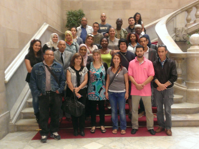 El Consell Comarcal de l’Anoia organitza una nova visita al Parlament de Catalunya amb alumnat dels cursos de coneixement de la societat catalana.