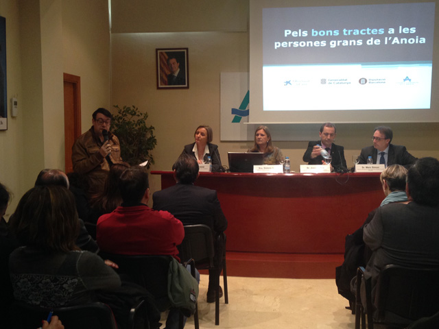 Generalitat i Diputació aposten pel Consell Comarcal de l'Anoia per la implantació del programa "Pel bon tracte a les persones grans"