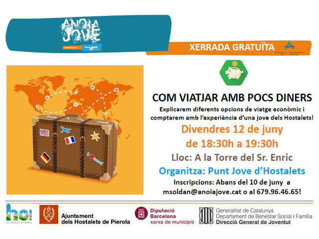 Noves xerrades sobre mobilitat internacional de l’Oficina Jove de l’Anoia