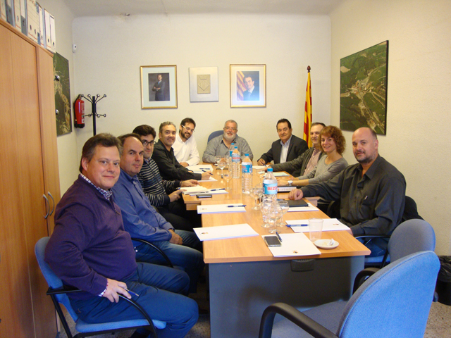 El Consell Comarcal de l'Anoia inicia les Juntes de Govern itinerants - Montmaneu acull la primera reunió