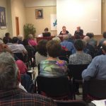 El Consell Comarcal celebra el Dia de la Gent Gran amb un col•loqui sobre dependència L'acte, que va comptar amb la diputada Alba Vergés, va atreure una quarantena de persones