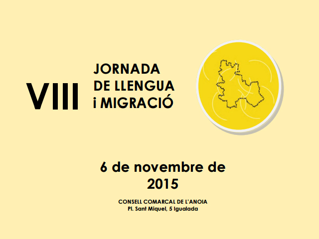 VIII Jornada de Llengua i Migració, al Consell Comarcal