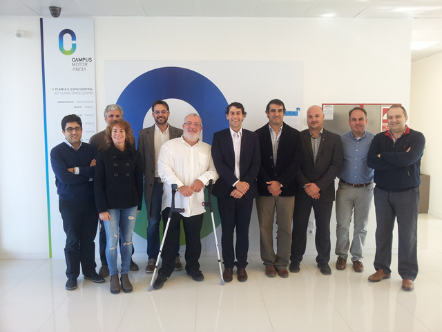 El Campus Motor Anoia, el ParcMotor Castellolí i la UEA tanquen acords per a cooperar amb l'Autódromo Rosario