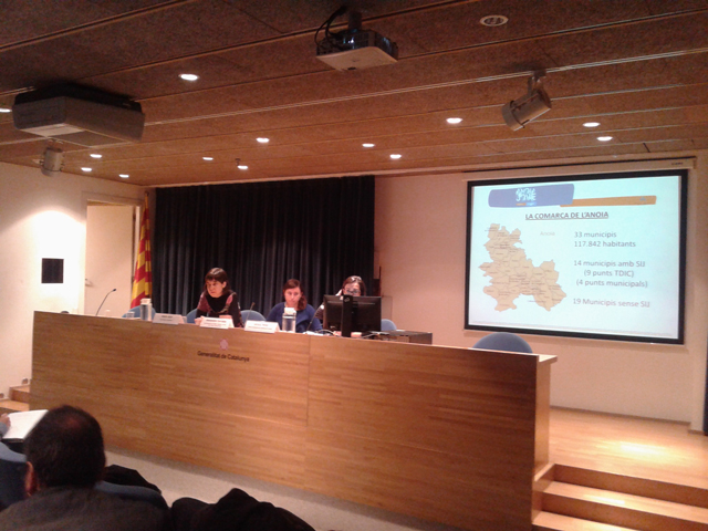 L’oficina Jove de l’Anoia exposa la seva experiència a la Trobada Tècnica de Joventut de Barcelona