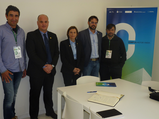 El vicepresident David Alquézar expressa l'aposta per la biomassa i el compromís amb els productors agroalimentaris del Consell Comarcal