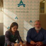 Visita institucional de Laura Vilagrà, nova delegada del Govern a la Catalunya Central, al Consell Comarcal de l’Anoia