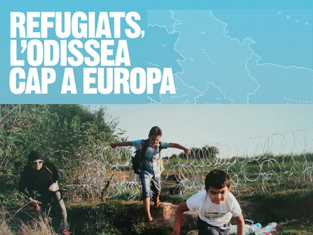 El Consell Comarcal porta a l’Anoia l’exposició “Refugiats, l’Odissea cap a Europa”.