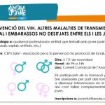 El Consell Comarcal inicia un programa en prevenció del VIH/Sida, altres malalties de transmissió sexual i embarassos no desitjats de l’àmbit extraescolar